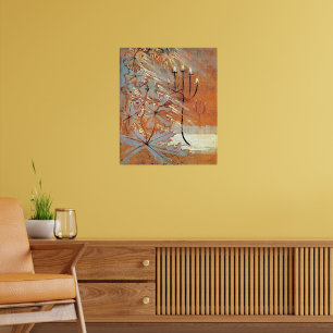 Winter (V) beroemd schilderij Poster