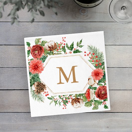 Winter Vakantie Servet