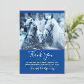 Winter van mooi paard Foto bedankt (Staand voorkant)