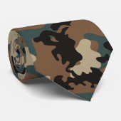 Winter Verdant Camo Stropdas (Opgerold)