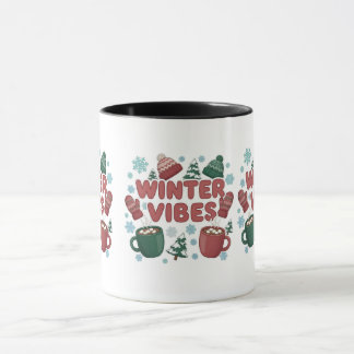 Winter Vibes" 2D-puffen Mok