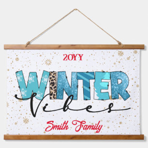Winter Vibes Customize Hangend Wandkleed