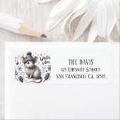 Winter Vibes Mouse - Retouradres Etiket (Insitu)