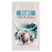 Winter vibes schapen - klein cadeauzakje (Achterkant)