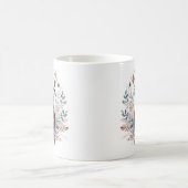 Winter Vibes Witte staart Herten - Koffiemok (Center)