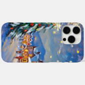 Winter Village Holiday Case-Mate iPhone Case (Achterkant (horizontaal))