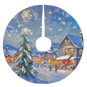 Winter Village Holiday Kerstboom Rok