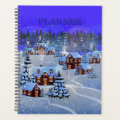 Winter Village Planner - Cosy Holiday Organizer (Devant)