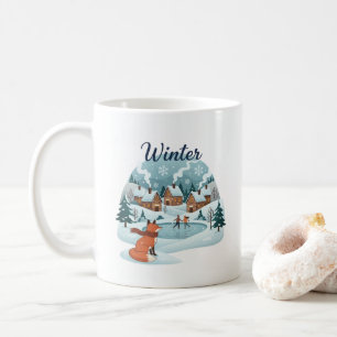 Winter Vos Keramische Mok (330ml)