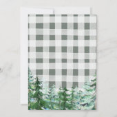 Winter vrachtwagen dier wit bloemengender onthulli kaart (Achterkant)