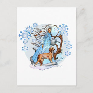 Winter Walk Briefkaart