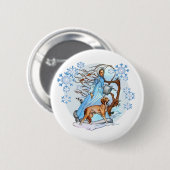 Winter Walk Button (Voorkant /achterkant)