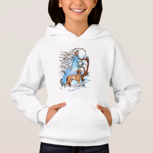 Winter Walk Kinder Sweatshirt (Voorkant)