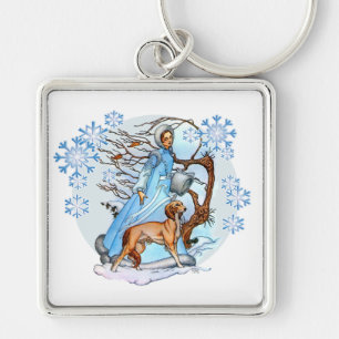 Winter Walk Sleutelhanger