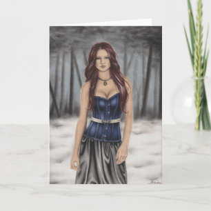 Winter Walk Wenskaart Kaart