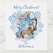 Winter Walk Wijn Etiket (Enkel label)