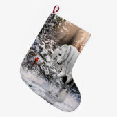 Winter Wander Horse 2024 Grote Kerstsok (Voorkant (Hangend))