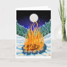 Winter Warmth Holiday Kaart