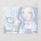 Winter Watcher - Briefkaart (Achterkant)