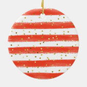 Winter Watercolor Nutcracker Soldier ornament (Achterkant)