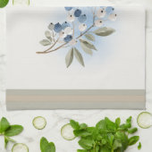 Winter Watercolor Theedoek (Gevouwen)