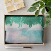 Winter Waterverf Evergreen Trees Decoupage Paper Tissuepapier (Geschenk)