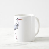 Winter Waterverf Herron Koffiemok (Voorkant rechts)
