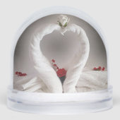 Winter Wedding Anniversary Gift  Sneeuwbol (Voorkant)