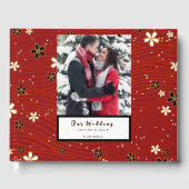 Winter Wedding Guest Book Gastenboek (Voorkant)