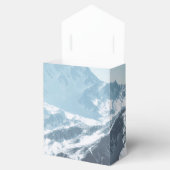 Winter Wedding Sneeuwbergen Fotografie Bedankdoosjes (Geopend)