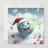 Winter Wenskaart Kaart (Voorkant)