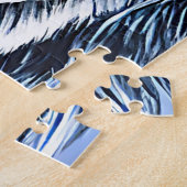 Winter Werewolf Fantasy Dark Horror Legpuzzel (Zijkant)