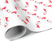 Winter Westie Cadeaupapier (Rol Hoek)