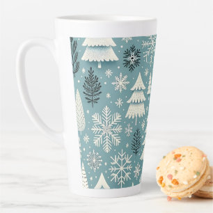 Winter Whimsy Bos Latte Mok