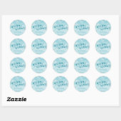 Winter Whimsy Vakantie Sticker of Envelope Seals (Vel)