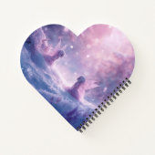 Winter Whispers and Fairy Light Notitieboek (Achterkant)