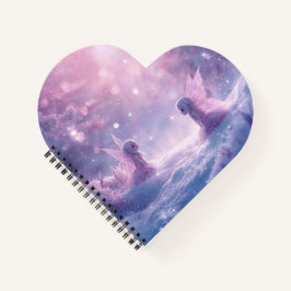 Winter Whispers and Fairy Light Notitieboek