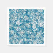 WINTER WHITE AND BLUE SERVET (Voorkant)