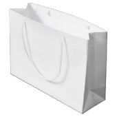 Winter White Large Gift Bag Groot Cadeauzakje (Achterkant Gekanteld)