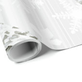 Winter White Owl Pattern 10 Cadeaupapier (Rol Hoek)