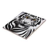 Winter White Tiger Tegeltje (Zijkant)