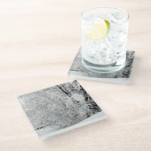 Winter Whites Glazen Onderzetter (Schuin)