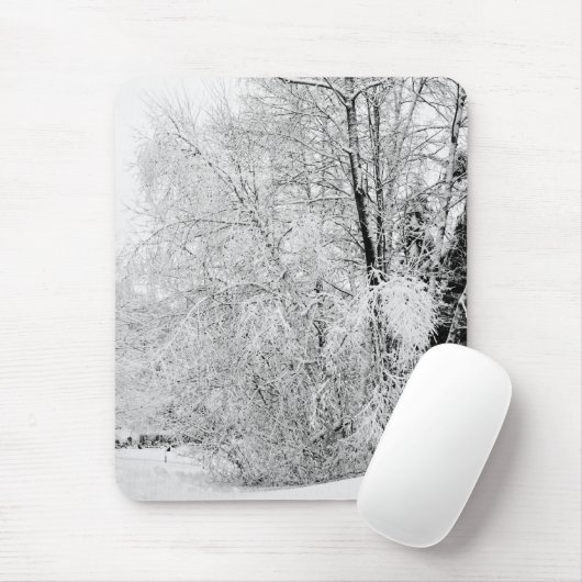Winter Whites Mousepad Muismat (Met muis)