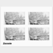 Winter Whites Rechthoekige Sticker (Vel)