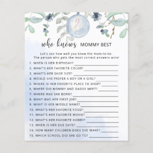 Winter Wie kent mama het best