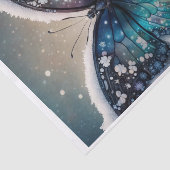 Winter Wings Vlinder Decoupage Papier (Detail)