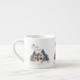 Winter Wishes Christmas Gift For Home Decor Mug Espresso Kop