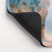 Winter Wit Dappled Paard Muismat (Hoek)