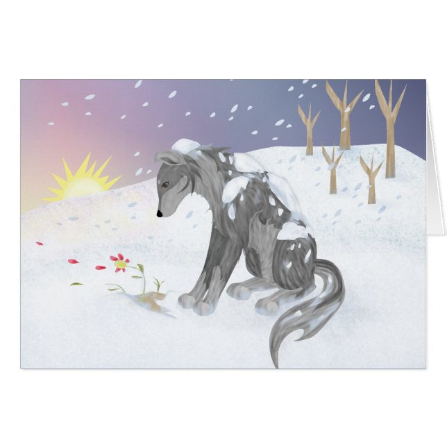Winter Wolf (Voorkant Horizontaal)
