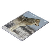 Winter - Wolf Notitieboek (Linkerzijde)